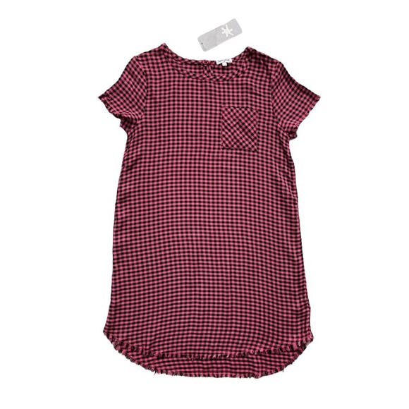 NWT Splendid Plaid Shirt Dress Size 10 - Picture 1 of 4